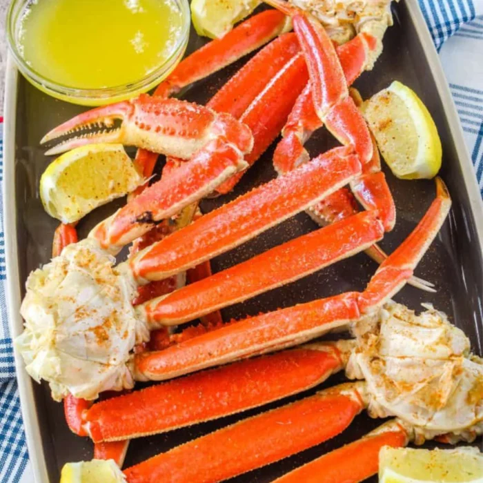 XL Tanner Crab Leg Clusters at 9-13oz/ 25Lb Box